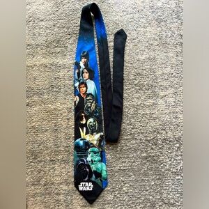 Vintage Star Wars Characters Necktie by Ralph Marlin